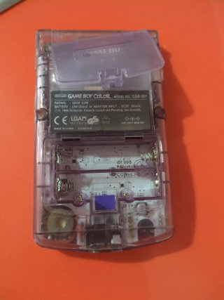 Nintendo Game Boy Color Morado Transparente