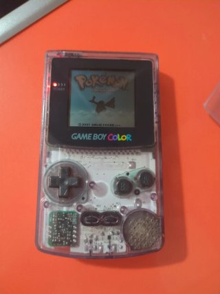 Nintendo Game Boy Color Morado Transparente