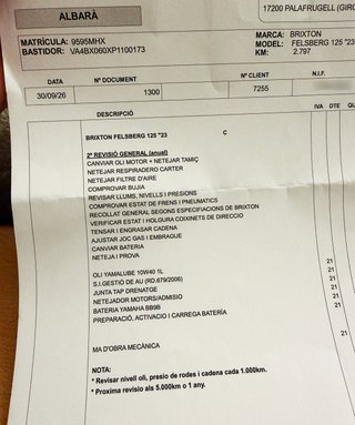 Brixton Felsberg 125 ABS - Con revisón hecha!