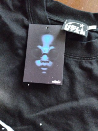 Maglia Hellstar Nera footkorner veste larga