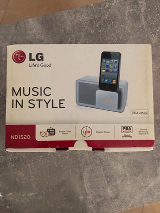 Altavoz Dock LG Music in Style ND1520
