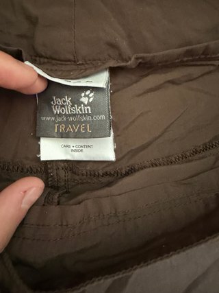 Pantalones Cortos Jack Wolfskin Marrones vintage