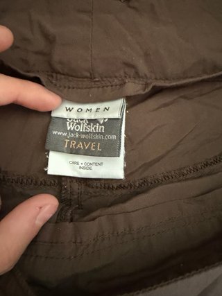 Pantalones Cortos Jack Wolfskin Marrones vintage