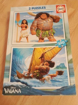 2 Puzzles Educa Vaiana (100 piezas cada uno)