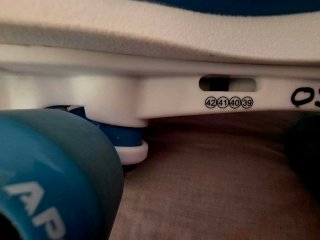 Patines 4 Ruedas Apollo Azul y Blanco