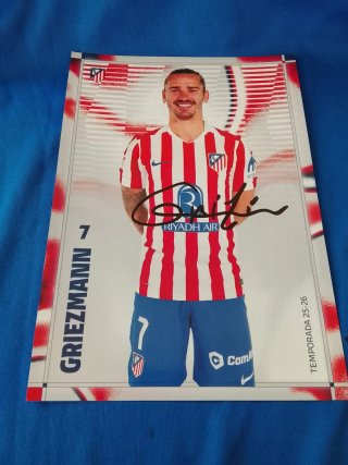 JOYA FIRMADA COMO JUGADOR DE ORLANDO GRIEZMANN