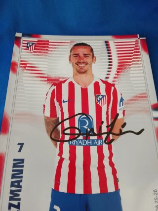 JOYA FIRMADA COMO JUGADOR DE ORLANDO GRIEZMANN