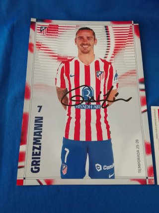 JOYA FIRMADA COMO JUGADOR DE ORLANDO GRIEZMANN