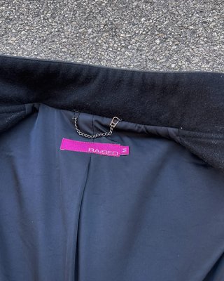 Giacca simil chiodo Y2K Nera Taglia M