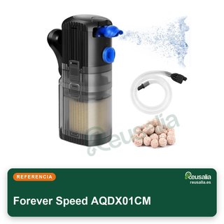 Forever Speed filtro acuario 3 en 1 500L/h