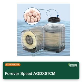 Forever Speed filtro acuario 3 en 1 500L/h