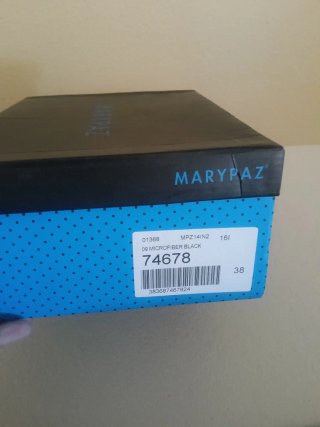 Botines Negros Marypaz Talla 38