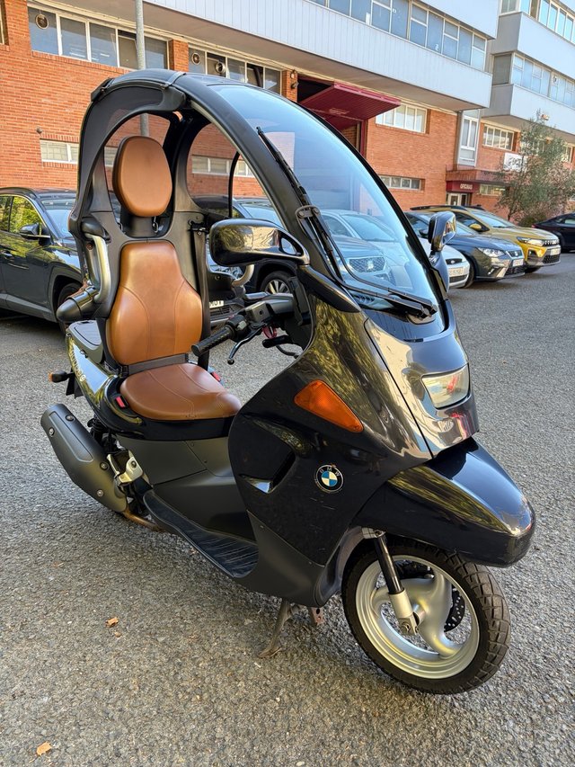 BMW C1 125 Scooter Negro/Marrón