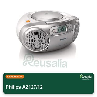Philips Boombox AZ127/12 reproductor CD portátil