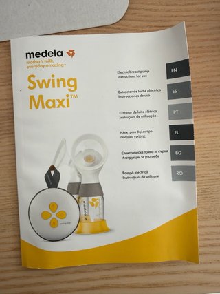 Medela Swing Maxi Extractor Leche Eléctrico Doble