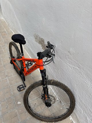 Bicicleta de Montaña Naranja