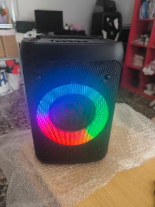 Altavoz Karaoke Stima SKA-A387 con Micrófono