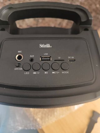 Altavoz Karaoke Stima SKA-A387 con Micrófono