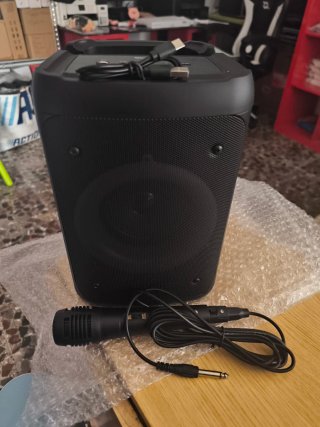 Altavoz Karaoke Stima SKA-A387 con Micrófono