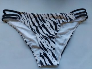 Braga de bikini estampado animal