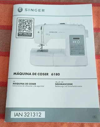 Máquina de coser Singer Brilliance 6180