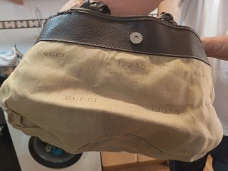 Bolso Gucci Marrón Piel
