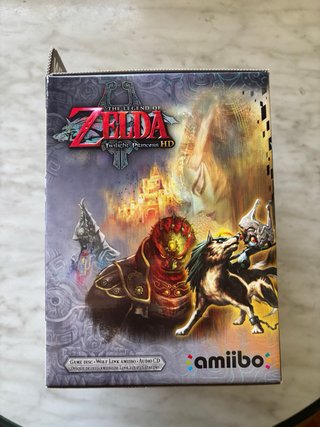 Zelda Twilight Princess HD + Amiibo PRECINTADO