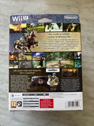 Zelda Twilight Princess HD + Amiibo PRECINTADO