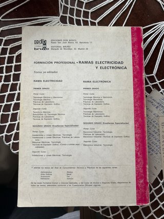 tecnología electrónica segundo curso