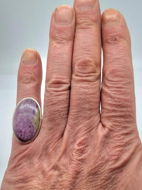 Anillo de Plata 925 con Piedra Natural