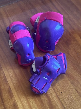 Set de Protecciones Oxelo Talla 2XS