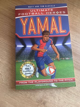 Libros de futbolistas Yamal, Ramos, Zidane,Vini jr