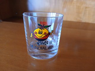 Vasos Naranjito Mundial 82