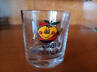 Vasos Naranjito Mundial 82