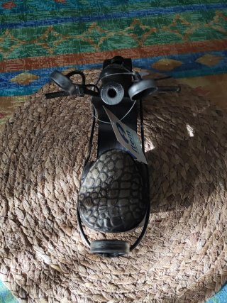 Reloj de Sobremesa con Forma de Moto