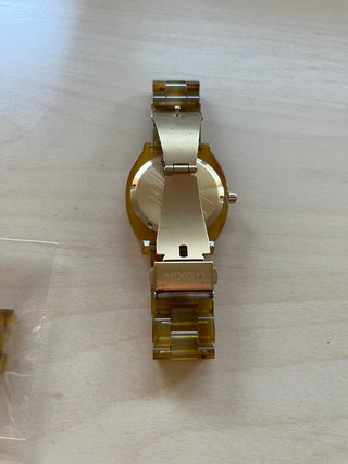 Reloj Nixon Time Teller Acetate Amber (ambar)