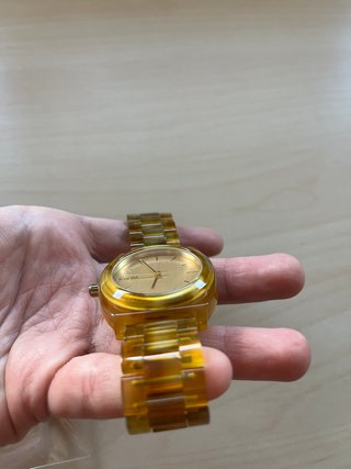 Reloj Nixon Time Teller Acetate Amber (ambar)