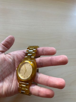 Reloj Nixon Time Teller Acetate Amber (ambar)