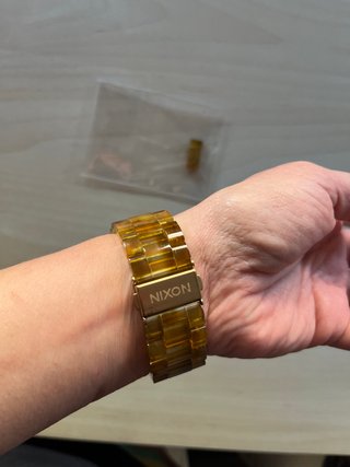 Reloj Nixon Time Teller Acetate Amber (ambar)