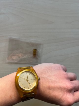 Reloj Nixon Time Teller Acetate Amber (ambar)