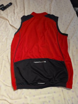 Maillot Ciclismo Northwave Rojo Sin Mangas