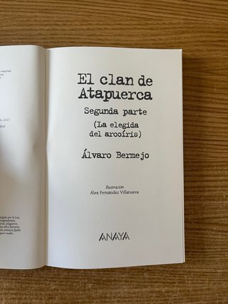 Libros El clan de Atapuerca
