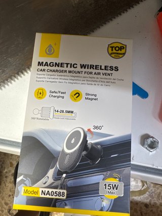 Cargador Inalámbrico Magnético Coche