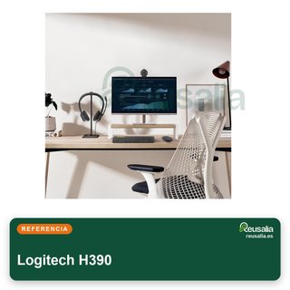 Logitech H390 auriculares USB sonido micrófono