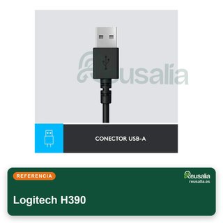 Logitech H390 auriculares USB sonido micrófono