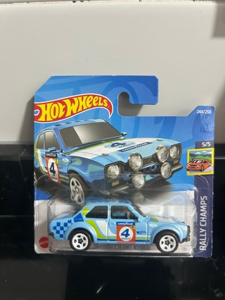Hot Wheels Ford Escort RS1600 Rally Champs