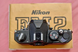 Cámara Nikon FM2n Negra. Un clásico.