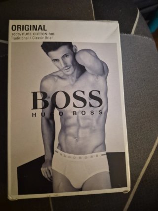 Slip Hugo Boss Blanco Talla XXL