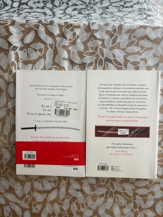 Lote de dos libros de Lola Vendetta