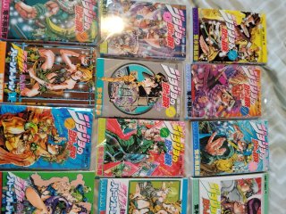 30 tomos Jojo bizarre adventure en japones steel